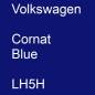 Preview: Volkswagen, Cornat Blue, LH5H.